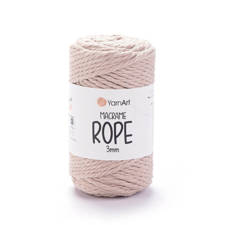 Macrame Rope 3mm, YarnArt, 250g