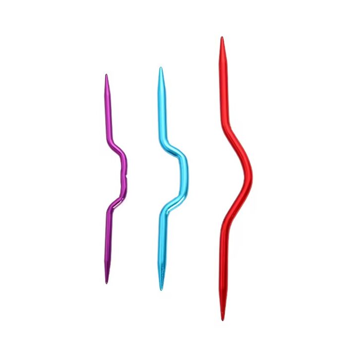 Ace de tricotat din metal set 3un SKC J101-90