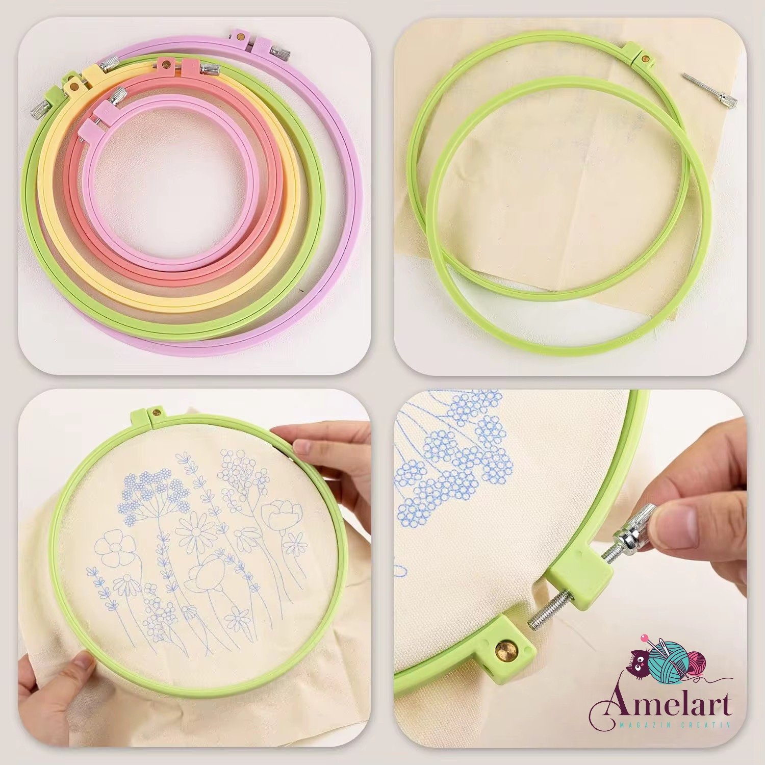 CERC REGLABIL DIN PLASTIC AC058 125MM - imagine 3
