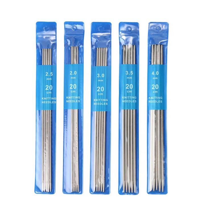 ANDRELE PENTRU CIORAPI 20CM 2.0-4.0MM